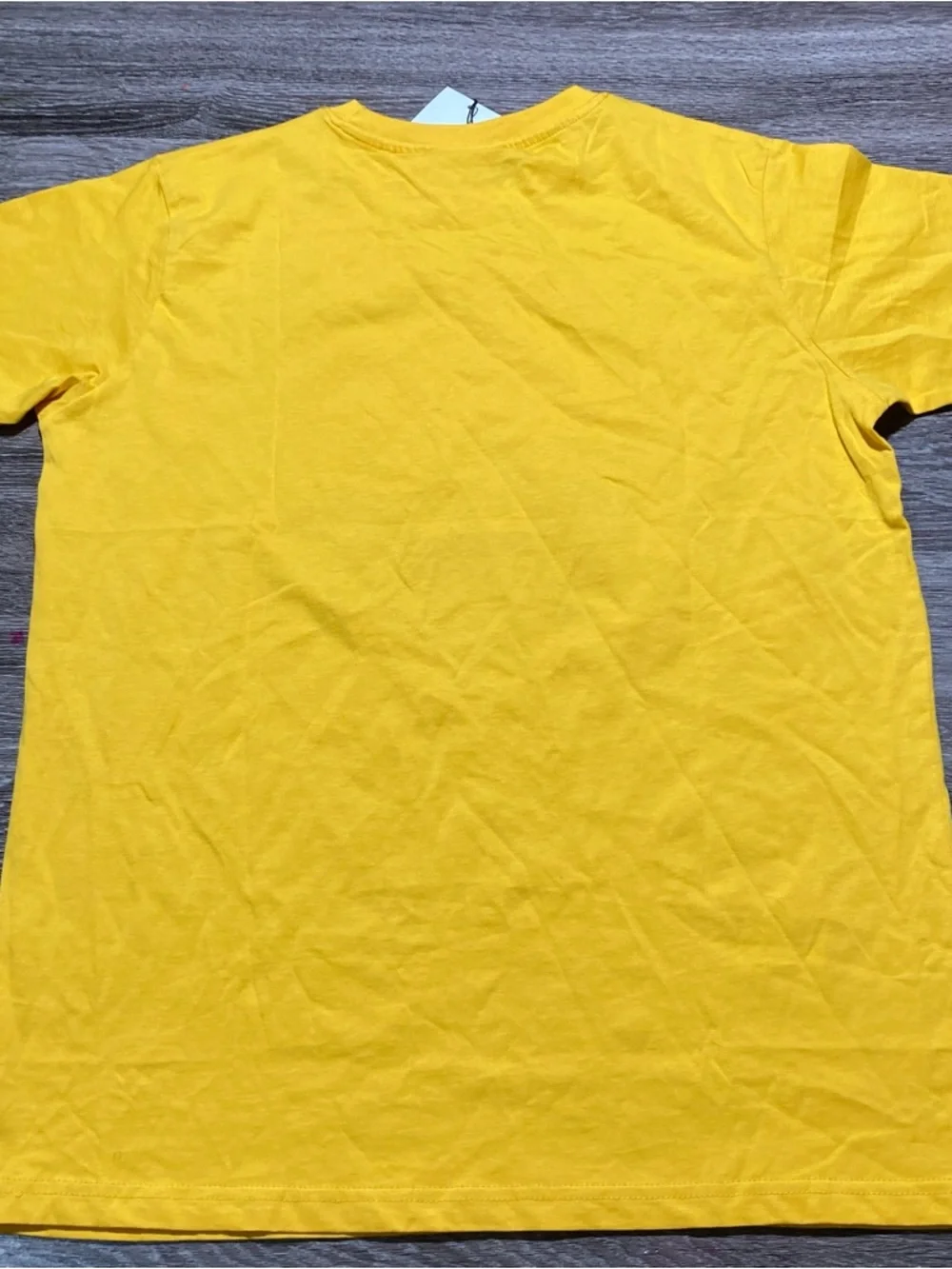 Gucci Yellow Logo Tee Mens medium - Picture 6 of 6